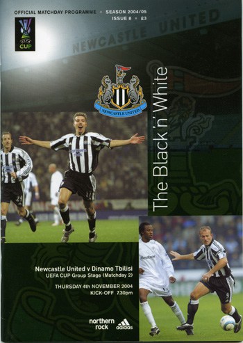 Newcastle United FC v Dinamo Tbilisi